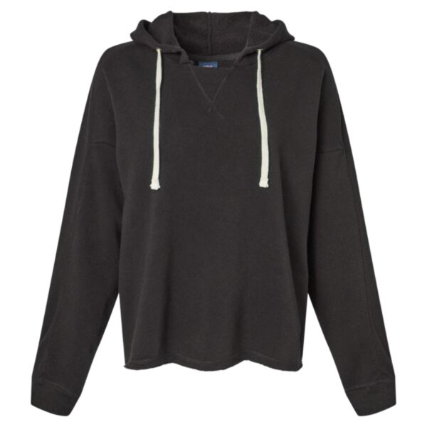 Women's Angel Fleece Crop Hooded Sweatshirt Thumbnail