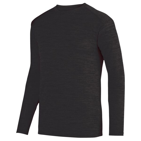 Unisex Shadow Tonal Heather Long Sleeve T-Shirt Thumbnail