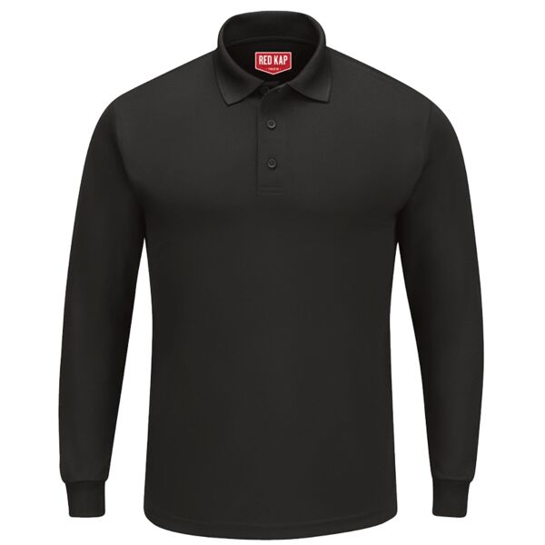 Long Sleeve Performance Knit Polo Thumbnail