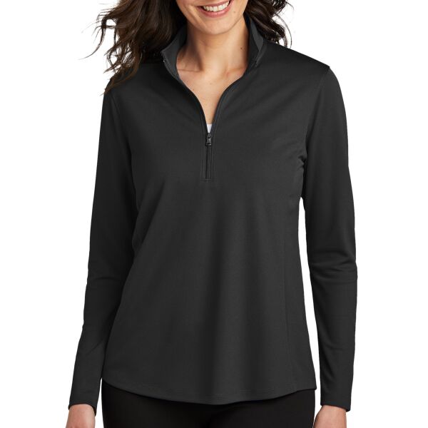 Ladies Dry Zone ® UV Micro Mesh 1/4 Zip Thumbnail
