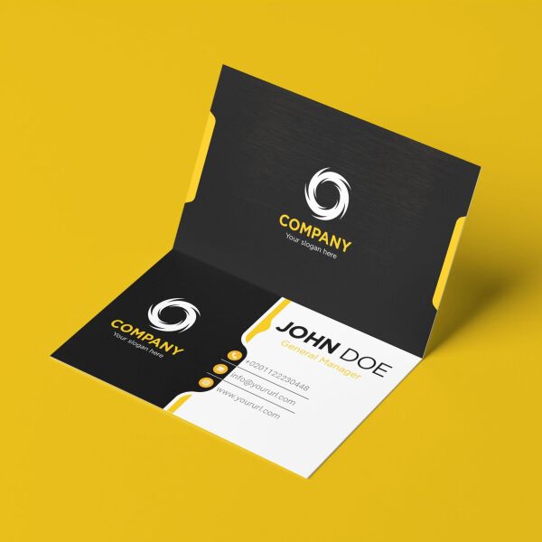 Business card - Suede Thumbnail