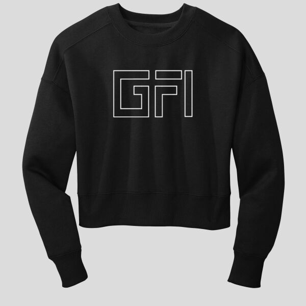 Fleece Cropped Crew GFI 4 Thumbnail