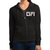 Women's Fitted Jersey Full Zip Hoodie Thumbnail