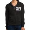 Women's Fitted Jersey Full Zip Hoodie Thumbnail