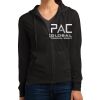 Women's Fitted Jersey Full Zip Hoodie Thumbnail