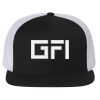 Wool Blend Flat Bill Trucker Cap Thumbnail
