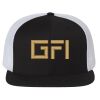 Wool Blend Flat Bill Trucker Cap Thumbnail